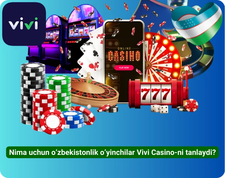 Nima uchun o‘zbekistonlik o‘yinchilar Vivi Casino-ni tanlaydi?